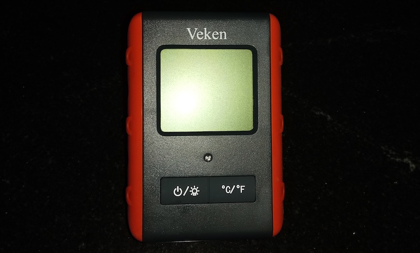 Veken Thermometer Front View (Transmitter)