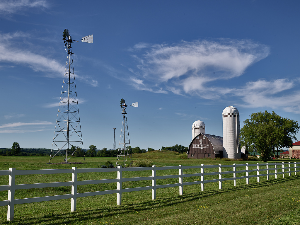 Byrne Hollow Farm near Cortlandville, New York