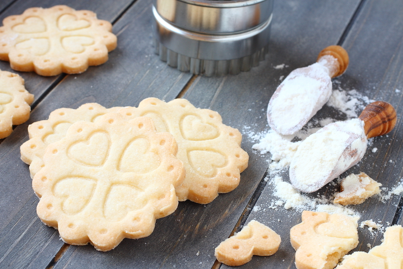 Gluten free shortbread cookies