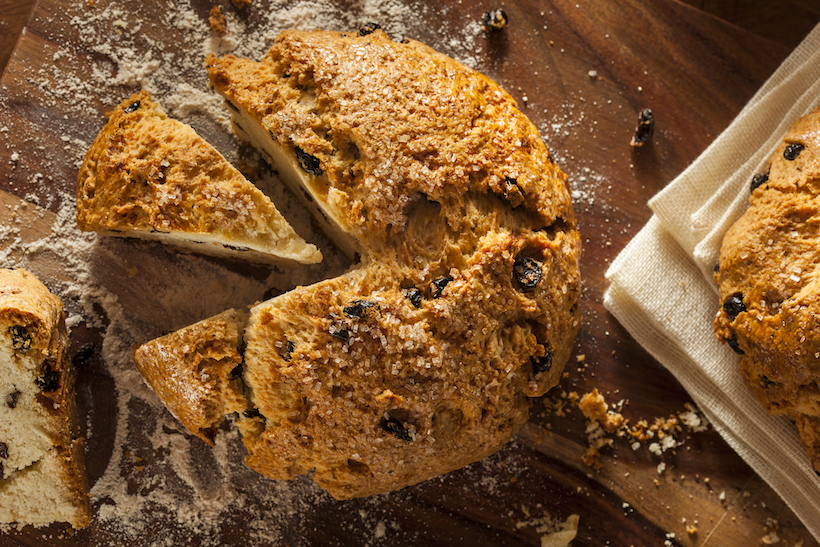 Traditional Irish Soda Bread for St. Patrick's Day